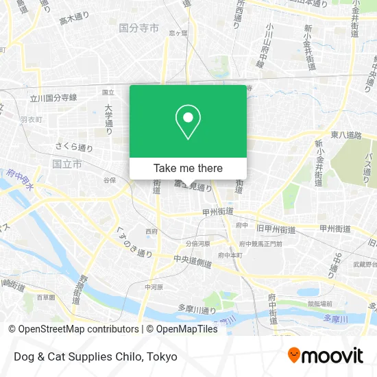 Dog & Cat Supplies Chilo map