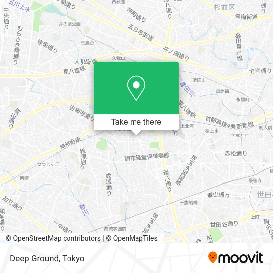 Deep Ground map