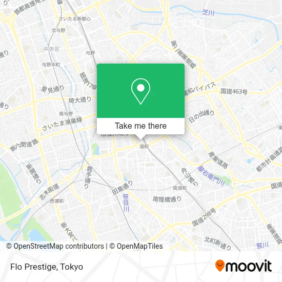 Flo Prestige map