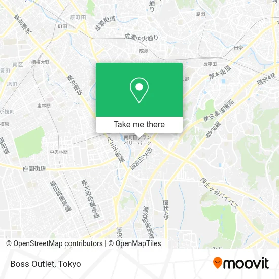 Boss Outlet map