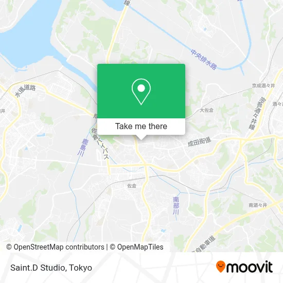 Saint.D Studio map