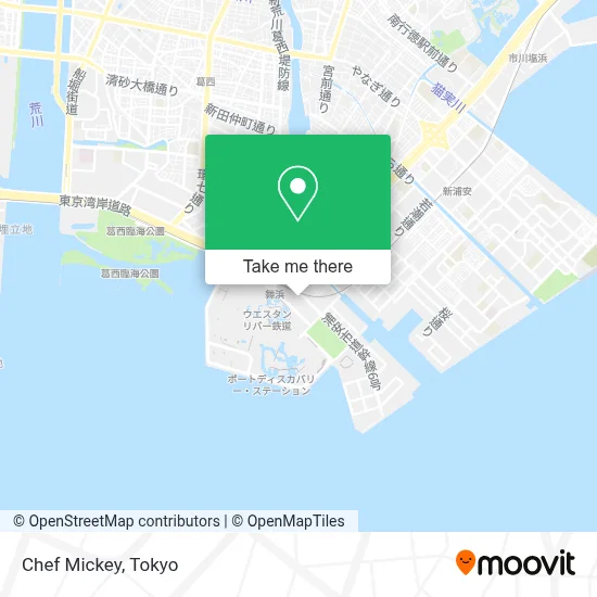 Chef Mickey map