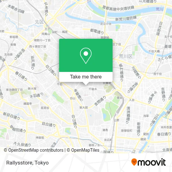 Rallysstore map