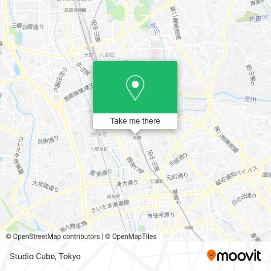 Studio Cube map