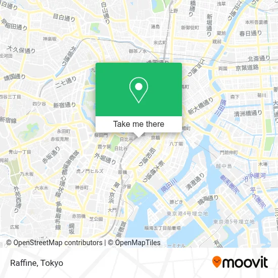 Raffine map