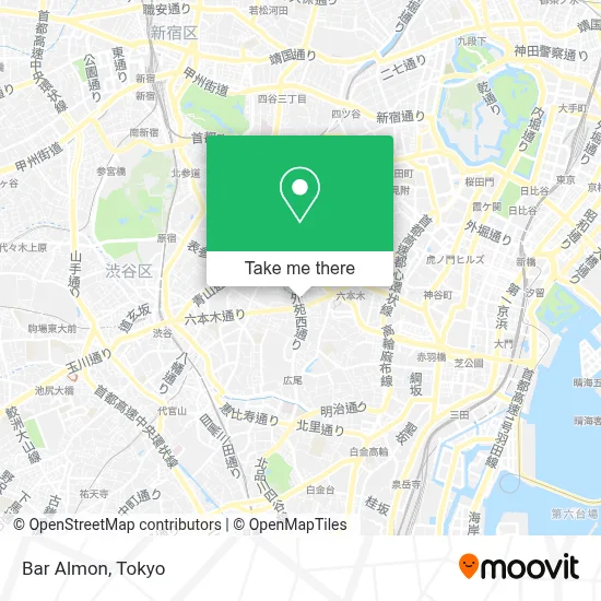 Bar Almon map