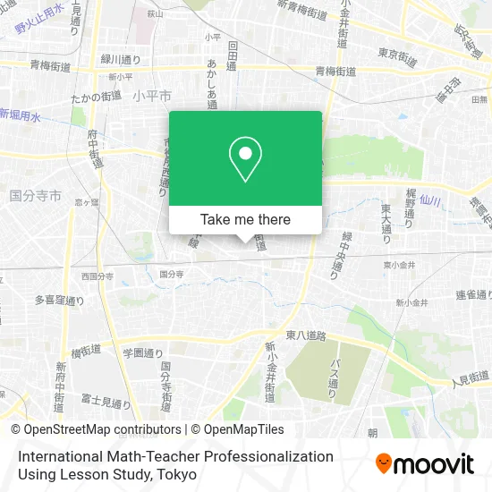 International Math-Teacher Professionalization Using Lesson Study map