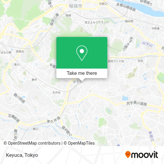 Keyuca map