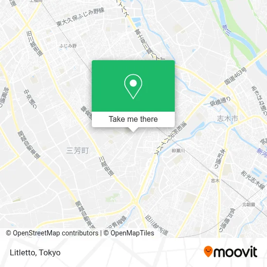 Litletto map