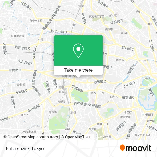 Entershare map