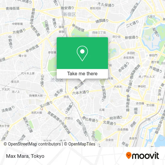 Max Mara map