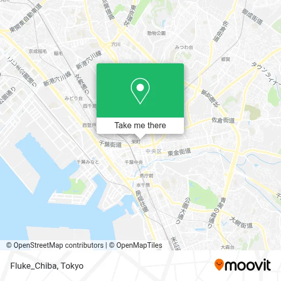 Fluke_Chiba map