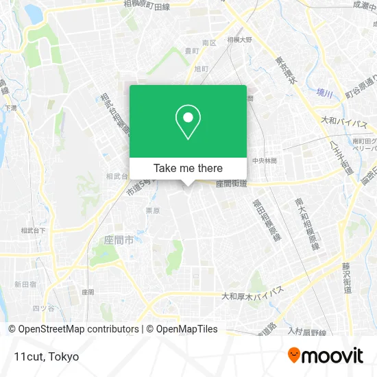 11cut map