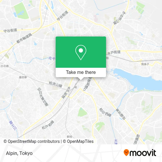 Alpin map