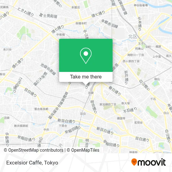 Excelsior Caffe map
