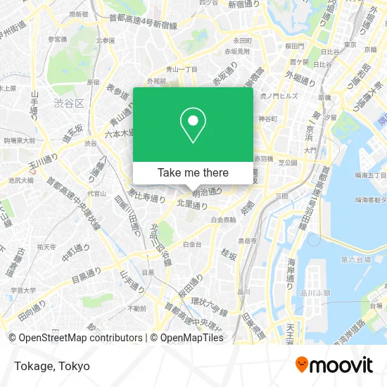 Tokage map