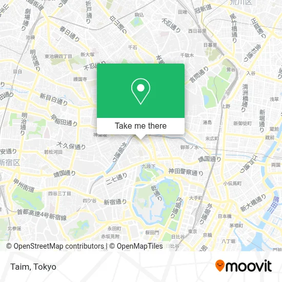 Taim map