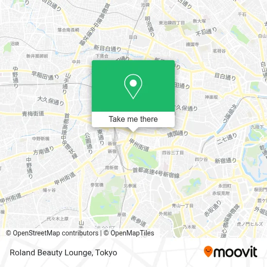 Roland Beauty Lounge map