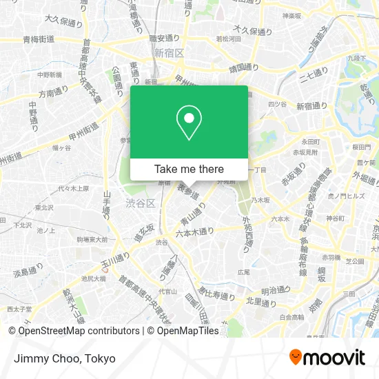 Jimmy Choo map