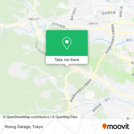 Rising Garage map
