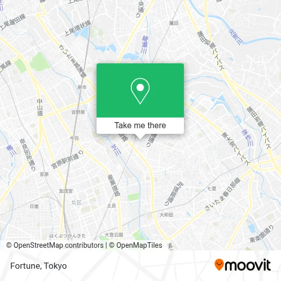 Fortune map