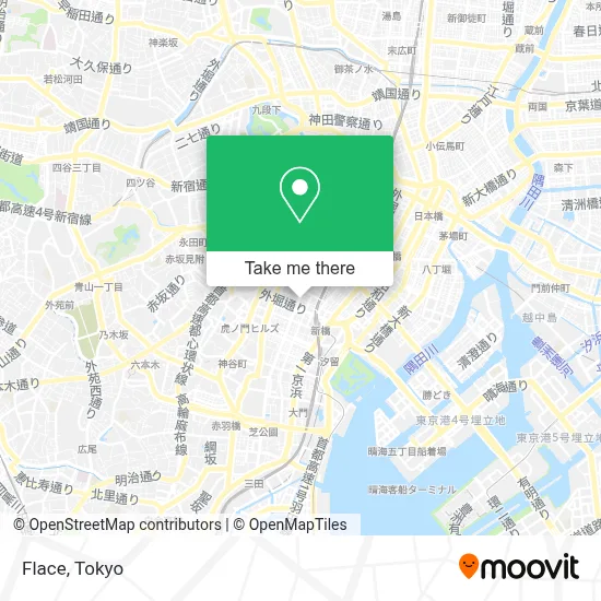 Flace map