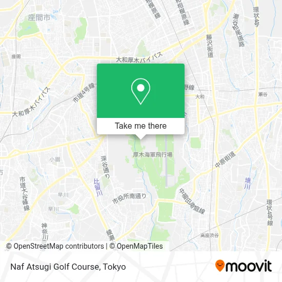 Naf Atsugi Golf Course map