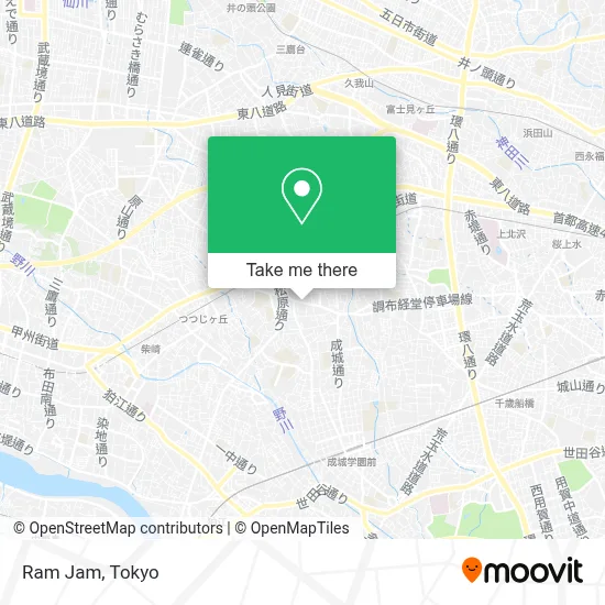 Ram Jam map