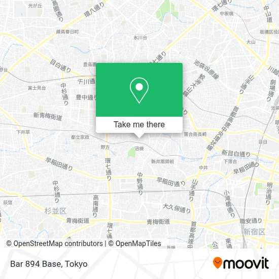 Bar 894 Base map