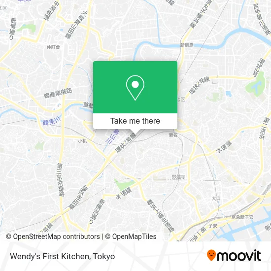 Wendy's First Kitchen map