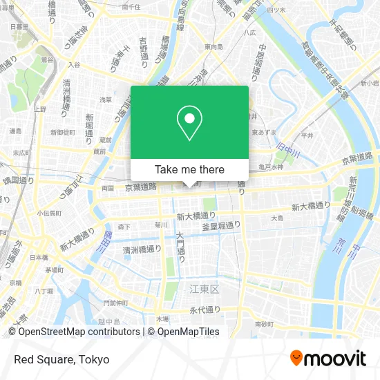 Red Square map