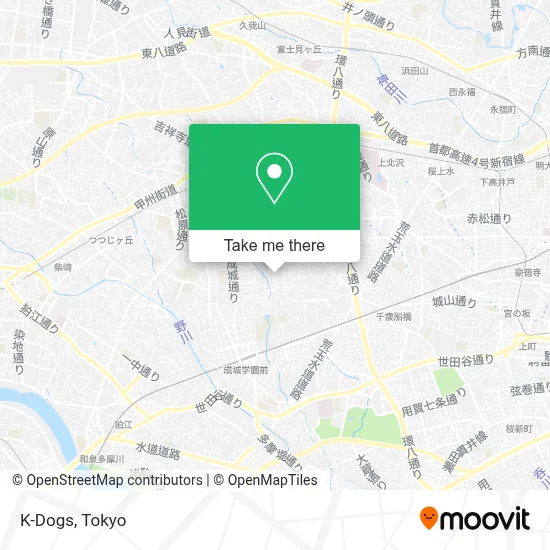 K-Dogs map