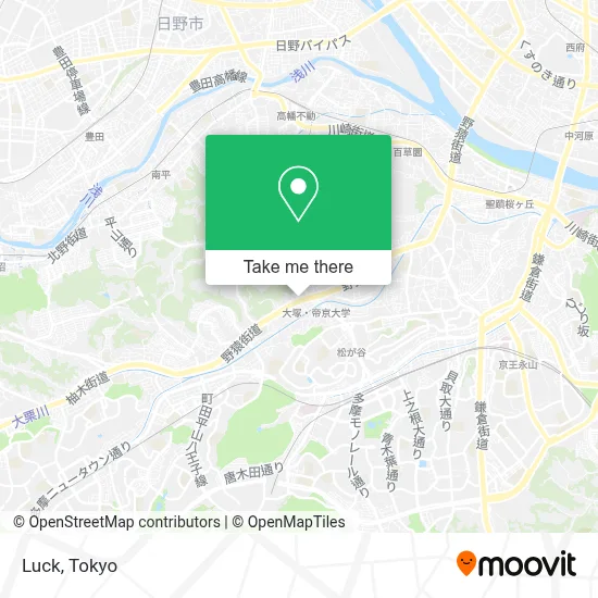 Luck map