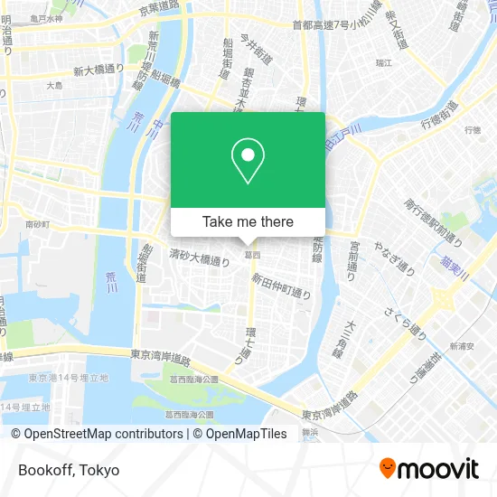 Bookoff map
