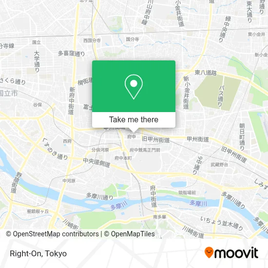 Right-On map