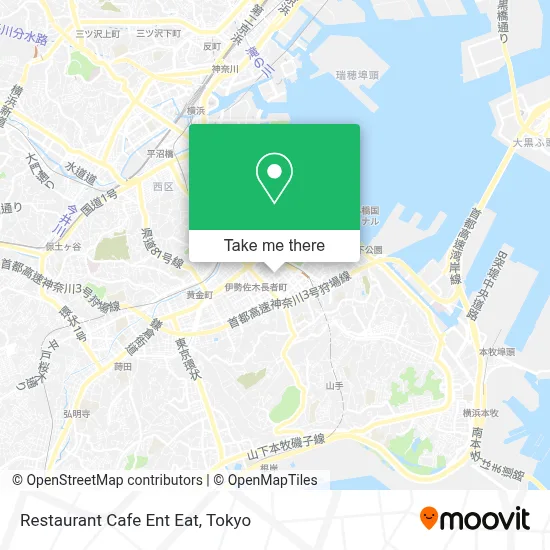 Restaurant Cafe Ent Eat map