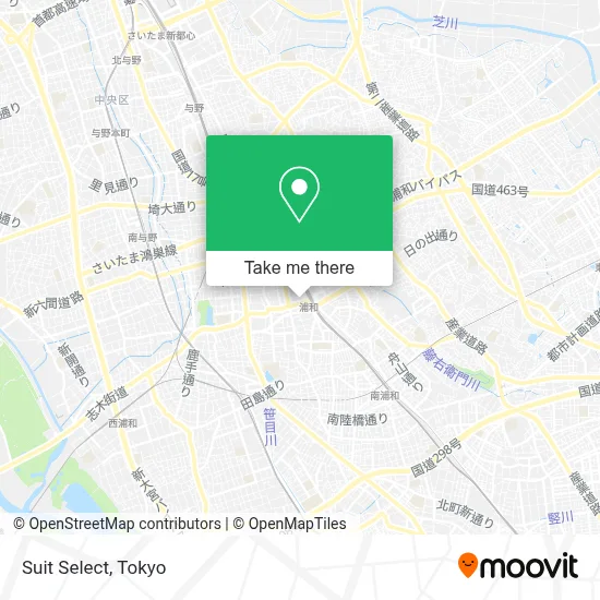 Suit Select map