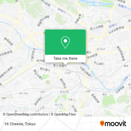 Hi Cheese map