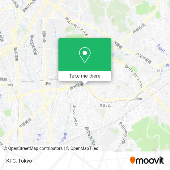 KFC map