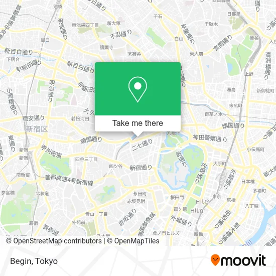 Begin map