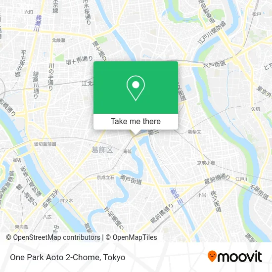 One Park Aoto 2-Chome map