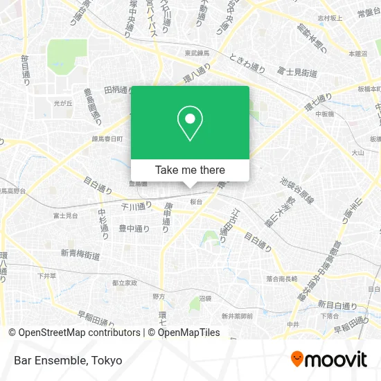 Bar Ensemble map