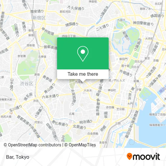 Bar map