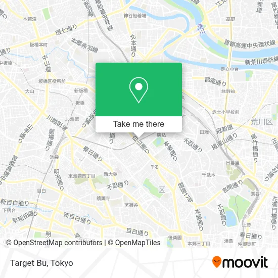 Target Bu map