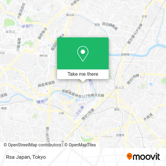 Rsa Japan map