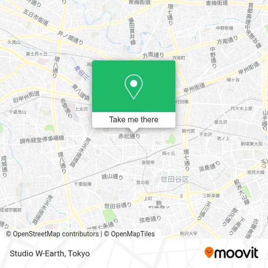 Studio W-Earth map