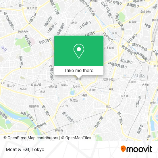 Meat & Eat map