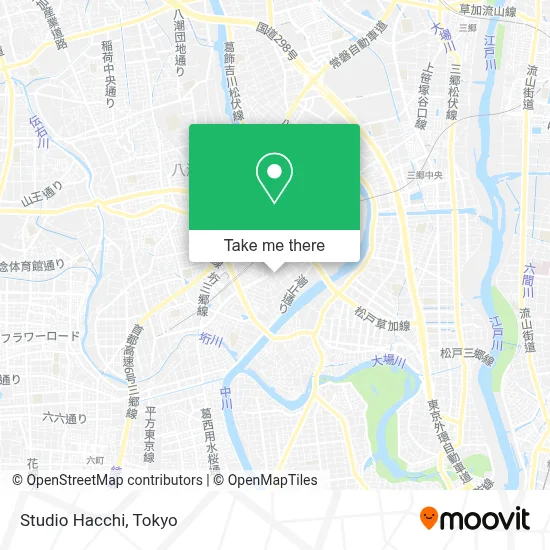 Studio Hacchi map