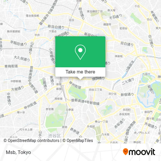 Msb map
