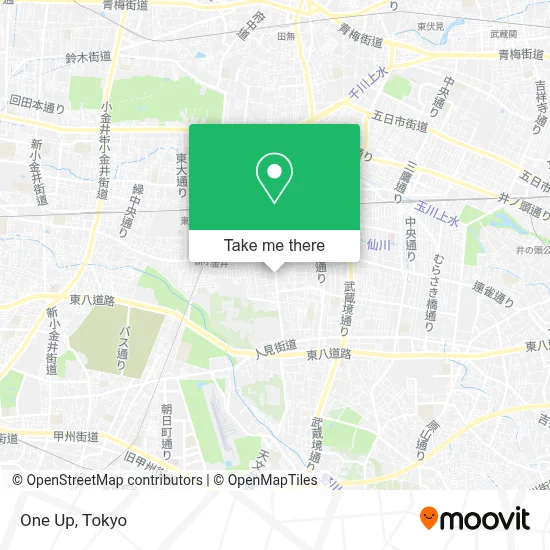 One Up map